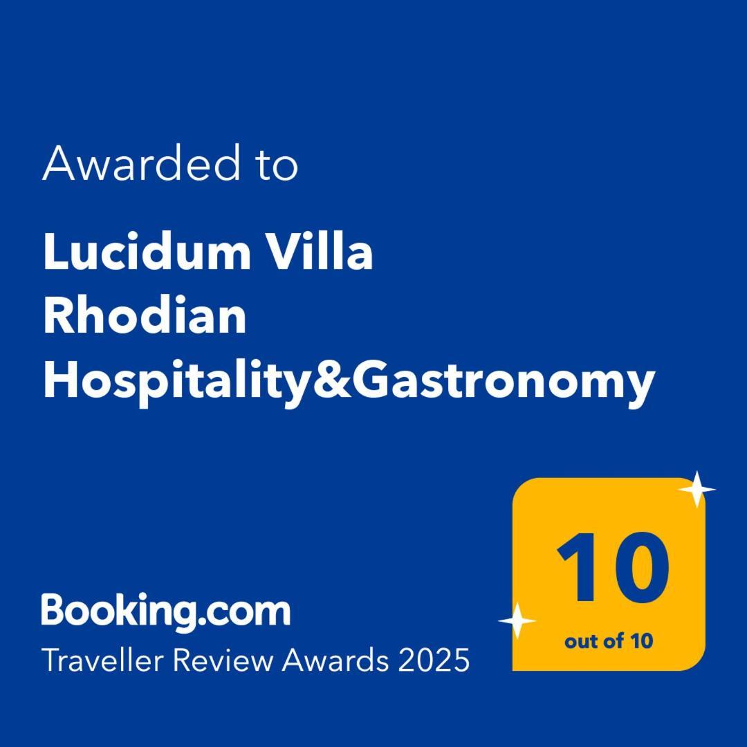 Lucidum Villa Rhodes Faliraki Exteriér fotografie